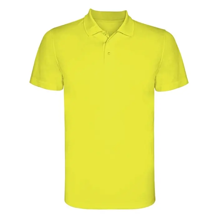 Polo deportivo de manga corta para hombre Punto piqué 100% Poliéster, 150 g/m2 - Haki miniatura 1