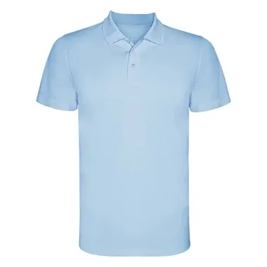 Polo deportivo de manga corta para hombre Punto piqué 100% Poliéster, 150 g/m2 - Haki