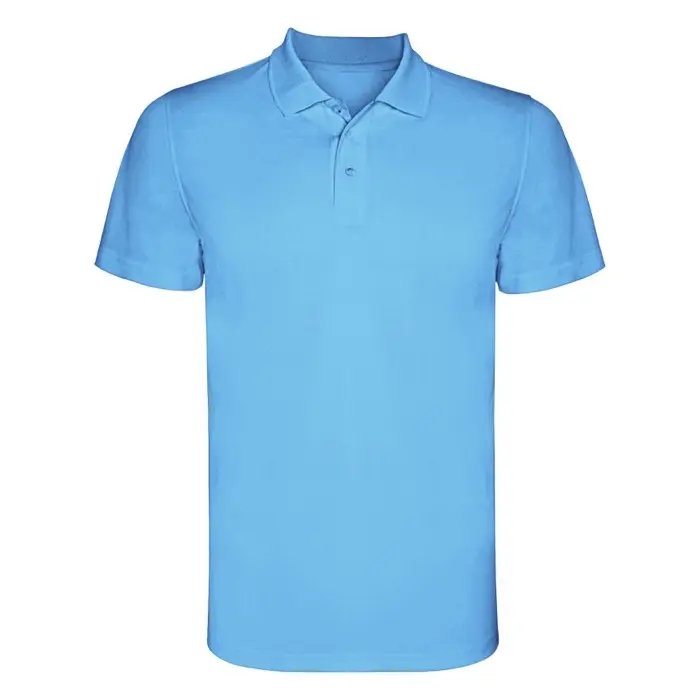 Polo deportivo de manga corta para hombre Punto piqué 100% Poliéster, 150 g/m2 - Haki miniatura 1