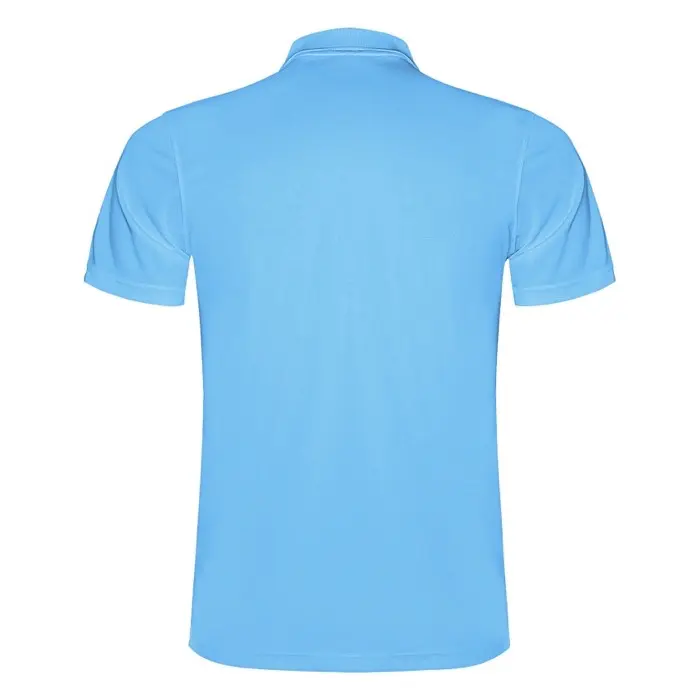 Polo deportivo de manga corta para hombre Punto piqué 100% Poliéster, 150 g/m2 - Haki miniatura 4