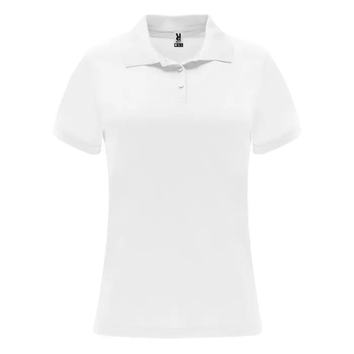 Polo deportivo de manga corta para mujer Punto piqué 100% Poliéster, 150 g/m2 - Yida miniatura 1
