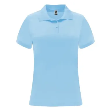 Polo deportivo de manga corta para mujer Punto piqué 100% Poliéster, 150 g/m2 - Yida