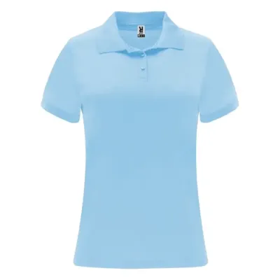 Polo deportivo de manga corta para mujer Punto piqué 100% Poliéster, 150 g/m2 - Yida