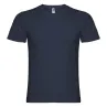 Camiseta de cuello de pico de manga corta para hombre Punto de jersey sencillo 100% Algodón, 155 g/m2 - Facu