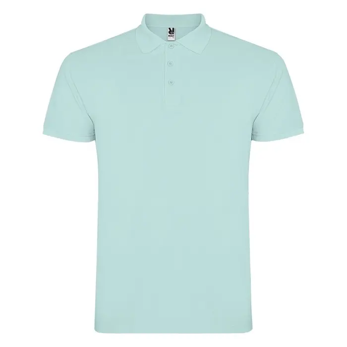 Polo de manga corta para hombre Punto piqué 100% Algodón, 200 g/m2 - Lalo miniatura 1