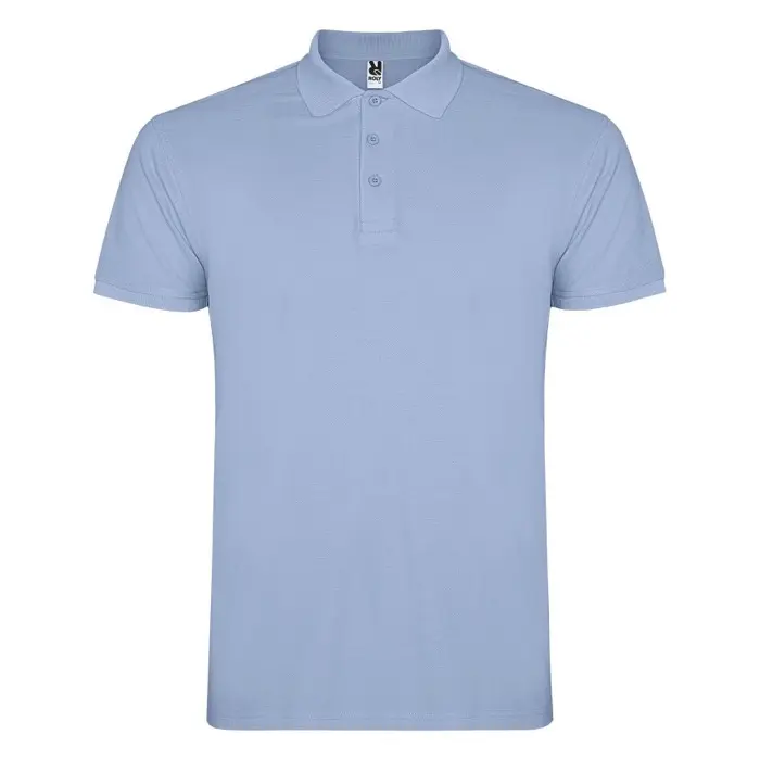 Polo de manga corta infantil Punto piqué 100% Algodón, 200 g/m2 - Guzu miniatura 1