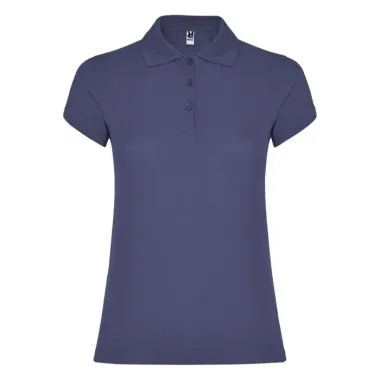 Polo de manga corta para mujer Punto piqué 100% Algodón, 200 g/m2 - Namo