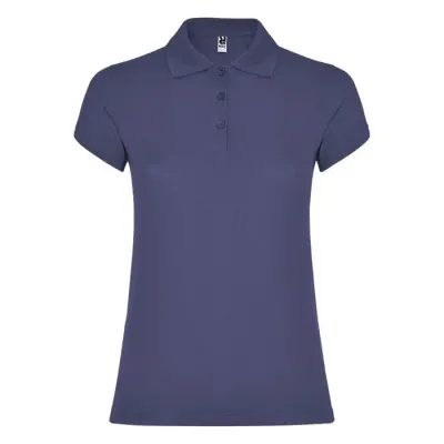 Polo de manga corta para mujer Punto piqué 100% Algodón, 200 g/m2 - Namo