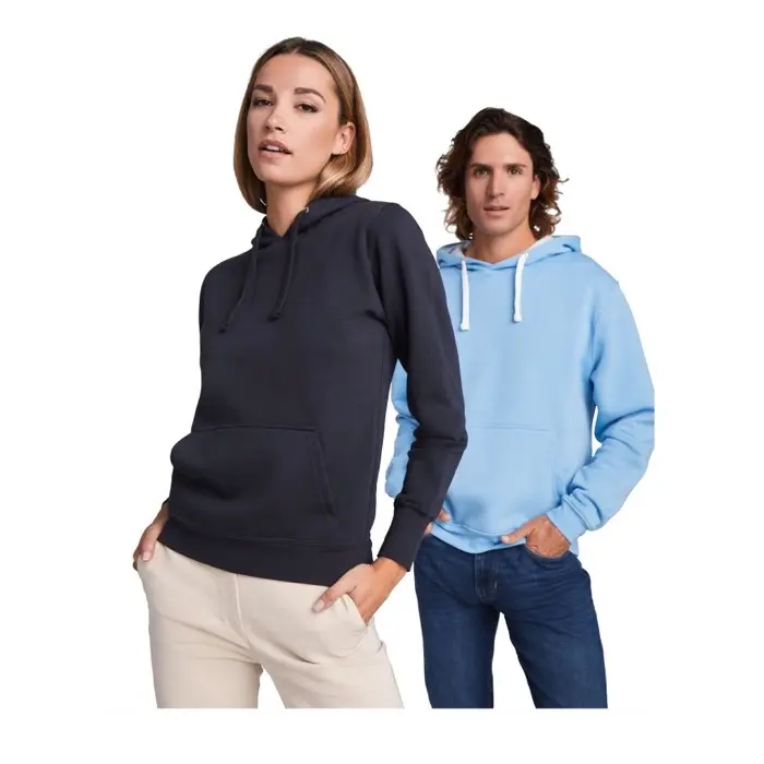 Sudadera con capucha para mujer Punto 50% Algodón, 50% Poliéster, 280 g/m2 - Zigu miniatura 3