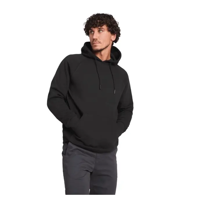 Sudadera unisex algodón orgánico Punto 53% Algodón orgánico, 40% Poliéster reciclado, 7% Viscosa, 300 g/m2 - Sele miniatura 4