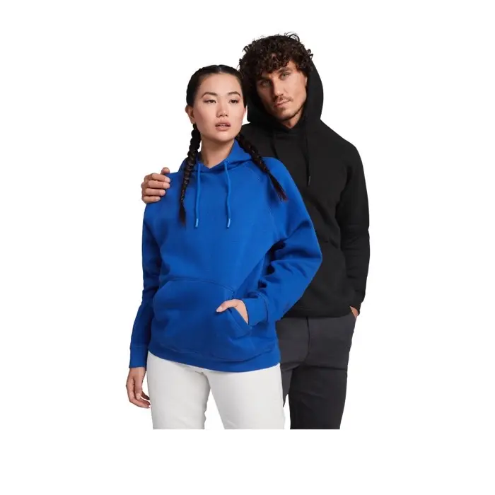 Sudadera unisex algodón orgánico Punto 57% Algodón orgánico, 8% Algodón, 21% Poliéster reciclado, 14% Poliéster, 300 g/m2 - Sele miniatura 3