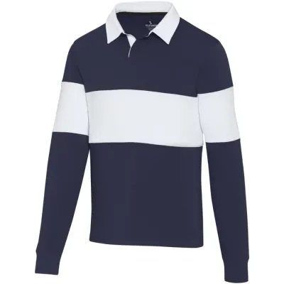 Sudadera tipo polo de rugby unisex Heavy jersey Algodón orgánico, 280 g/m2 - Erpo