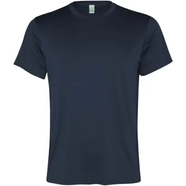 Camiseta deportiva de manga corta para hombre Malla con un acabado cool fit 100% Poliéster reciclado, 100 g/m2, Contrast fabric, Malla c - Uram