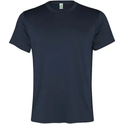 Camiseta deportiva de manga corta para hombre Malla con un acabado cool fit 100% Poliéster reciclado, 100 g/m2, Contrast fabric, Malla c - Uram