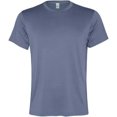 Camiseta deportiva de manga corta para hombre Malla con un acabado cool fit 100% Poliéster reciclado, 100 g/m2, Contrast fabric, Malla c - Uram