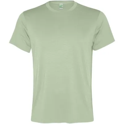 Camiseta deportiva de manga corta para hombre Malla con un acabado cool fit 100% Poliéster reciclado, 100 g/m2, Contrast fabric, Malla c - Uram