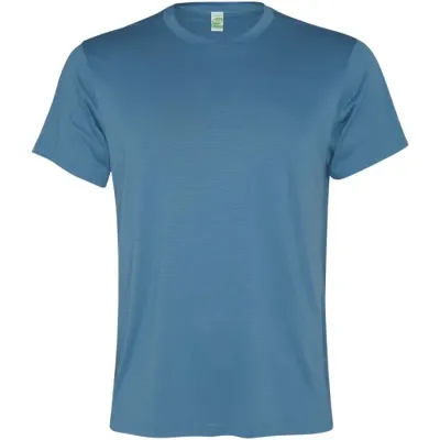 Camiseta deportiva de manga corta para hombre Malla con un acabado cool fit 100% Poliéster reciclado, 100 g/m2, Contrast fabric, Malla c - Uram