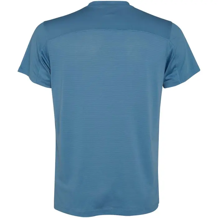 Camiseta deportiva de manga corta para hombre Malla con un acabado cool fit 100% Poliéster reciclado, 100 g/m2, Contrast fabric, Malla c - Uram miniatura 2