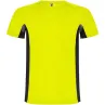 Camiseta deportiva de manga corta para hombre Malla con un acabado cool fit 100% Poliéster, 140 g/m2, Contrast fabric, Malla con un acab - Zacu