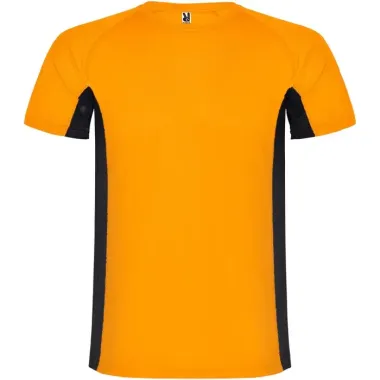 Camiseta deportiva de manga corta para hombre Malla con un acabado cool fit 100% Poliéster, 140 g/m2, Contrast fabric, Malla con un acab - Zacu