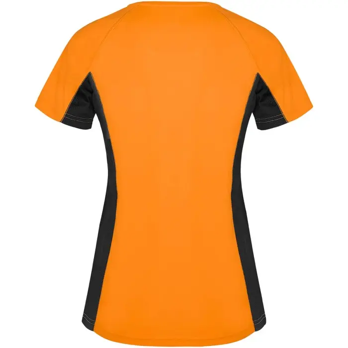 Camiseta deportiva de manga corta para mujer Malla con un acabado cool fit 100% Poliéster, 140 g/m2, Contrast fabric, Malla con un acab - Zouf miniatura 2