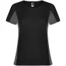 Camiseta deportiva de manga corta para mujer Malla con un acabado cool fit 100% Poliéster, 140 g/m2, Contrast fabric, Malla con un acab - Zouf