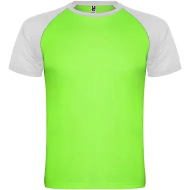 Camiseta deportiva de manga corta unisex Malla con un acabado cool fit 100% Poliéster, 140 g/m2 - Daop