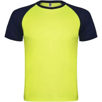 Camiseta deportiva de manga corta infantil Malla con un acabado cool fit 100% Poliéster, 140 g/m2 - Nail