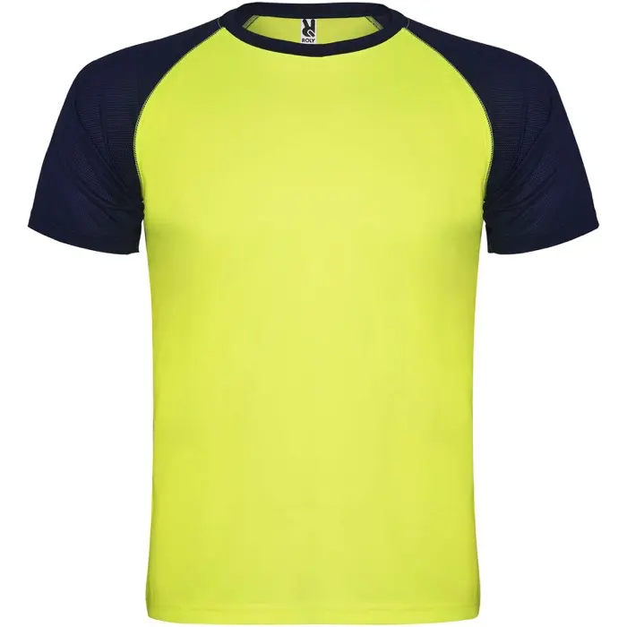 Camiseta deportiva de manga corta infantil Malla con un acabado cool fit 100% Poliéster, 140 g/m2 - Nail miniatura 1