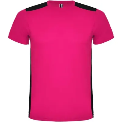 Camiseta deportiva de manga corta unisex Malla con un acabado cool fit 100% Poliéster, 130 g/m2, Contrast fabric, Malla con un acab - Iguf