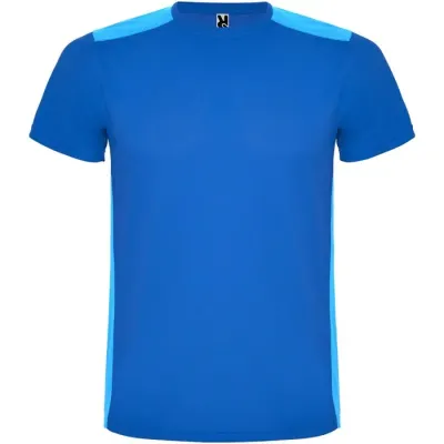 Camiseta deportiva de manga corta unisex Malla con un acabado cool fit 100% Poliéster, 130 g/m2, Contrast fabric, Malla con un acab - Iguf