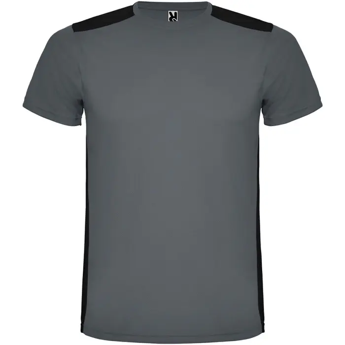 Camiseta deportiva de manga corta unisex Malla con un acabado cool fit 100% Poliéster, 130 g/m2, Contrast fabric, Malla con un acab - Iguf miniatura 1