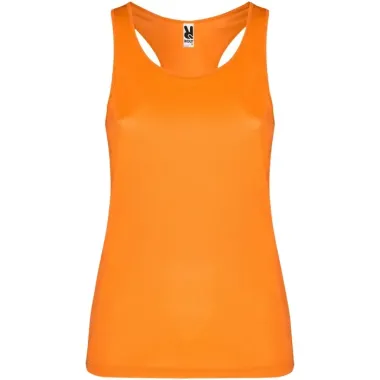 Camiseta deportiva sin mangas para mujer Punto piqué con un acabado cool fit 100% Poliéster, 140 g/m2 - Nues