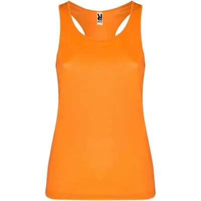 Camiseta deportiva sin mangas para mujer Punto piqué con un acabado cool fit 100% Poliéster, 140 g/m2 - Nues