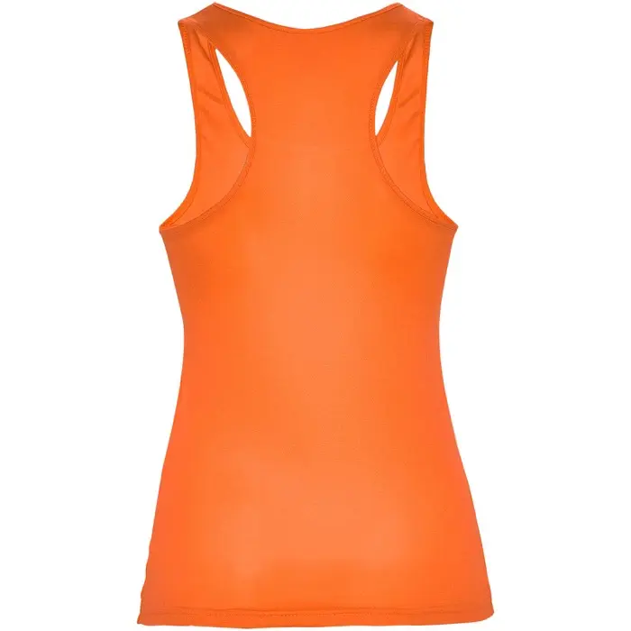 Camiseta deportiva sin mangas para mujer Punto piqué con un acabado cool fit 100% Poliéster, 140 g/m2 - Nues miniatura 2