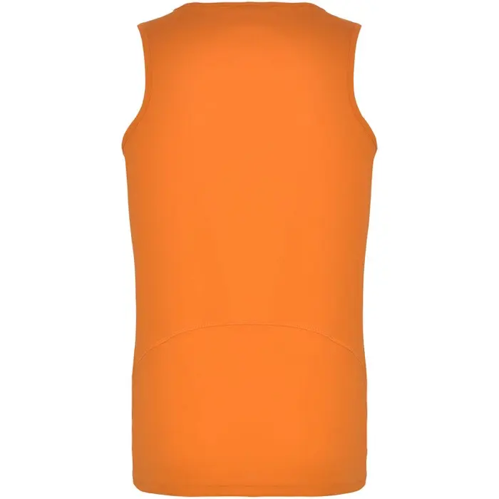 Camiseta deportiva sin mangas para hombre Punto piqué con un acabado cool fit 100% Poliéster, 140 g/m2 - Avel miniatura 2