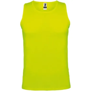 Camiseta deportiva sin mangas infantil Punto piqué con un acabado cool fit 100% Poliéster, 140 g/m2 - Kaek