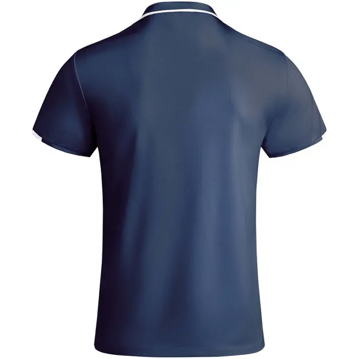 Polo deportivo de manga corta para hombre Punto piqué con un acabado cool fit 50% Poliéster reciclado, 50% Poliéster, 140 g/m2 - Etub miniatura 2