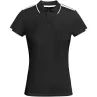 Polo deportivo de manga corta para mujer Punto piqué con un acabado cool fit 50% Poliéster reciclado, 50% Poliéster, 140 g/m2 - Emux