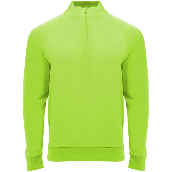 Sudadera infantil de manga larga con cremallera 1/4 Malla con un acabado cool fit 100% Poliéster, 200 g/m2 - Miar miniatura 1