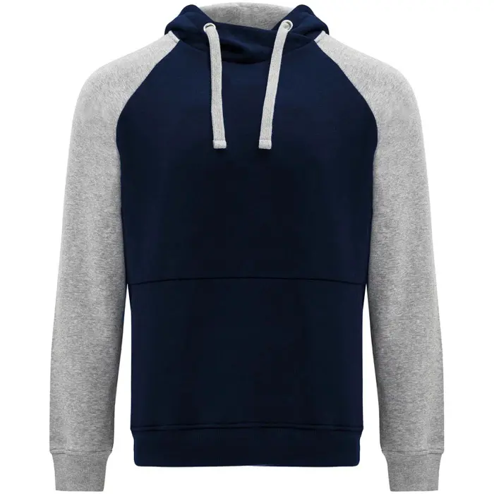 Sudadera con capucha bicolor unisex Punto de suéter con interior cepillado 50% Algodón, 50% Poliéster, 280 g/m2 - Wuip miniatura 1