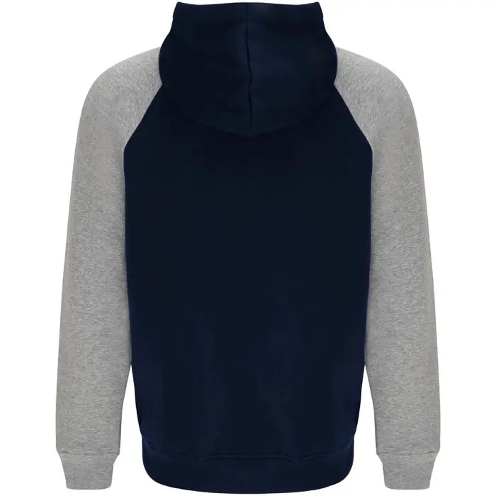 Sudadera con capucha bicolor unisex Punto de suéter con interior cepillado 50% Algodón, 50% Poliéster, 280 g/m2 - Wuip miniatura 2