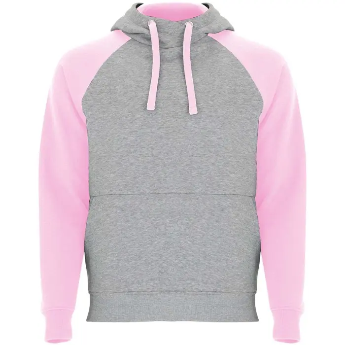 Sudadera con capucha bicolor unisex Punto de suéter con interior cepillado 50% Algodón, 50% Poliéster, 280 g/m2 - Wuip miniatura 1