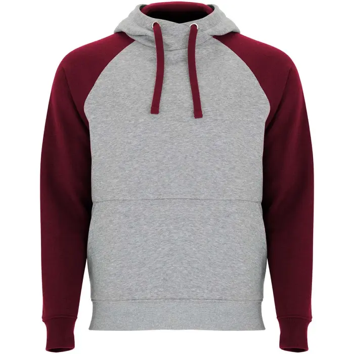 Sudadera con capucha bicolor unisex Punto de suéter con interior cepillado 50% Algodón, 50% Poliéster, 280 g/m2 - Wuip miniatura 1