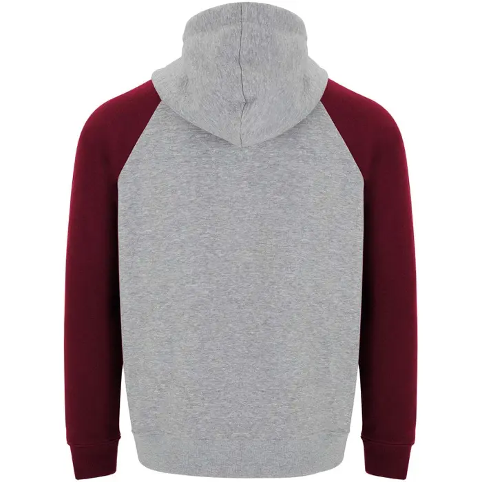 Sudadera con capucha bicolor unisex Punto de suéter con interior cepillado 50% Algodón, 50% Poliéster, 280 g/m2 - Wuip miniatura 2