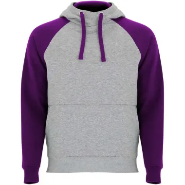 Sudadera con capucha bicolor unisex Punto de suéter con interior cepillado 50% Algodón, 50% Poliéster, 280 g/m2 - Wuip