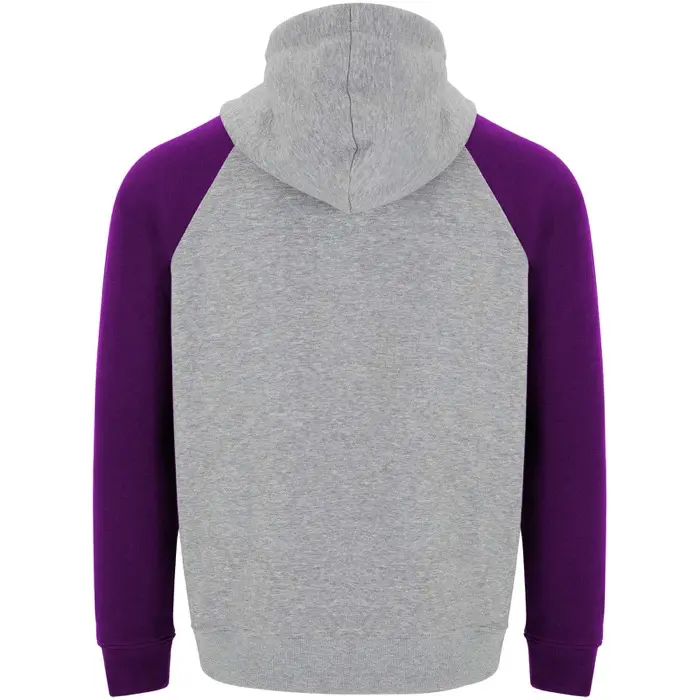 Sudadera con capucha bicolor unisex Punto de suéter con interior cepillado 50% Algodón, 50% Poliéster, 280 g/m2 - Wuip miniatura 2