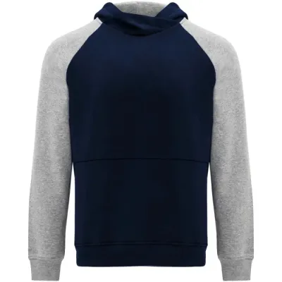 Sudadera con capucha bicolor infantil Punto de suéter con interior cepillado 50% Algodón, 50% Poliéster, 280 g/m2 - Aroc