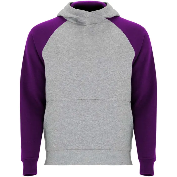 Sudadera con capucha bicolor infantil Punto de suéter con interior cepillado 50% Algodón, 50% Poliéster, 280 g/m2 - Aroc miniatura 1