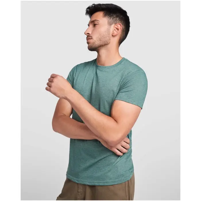 Camiseta de manga corta para hombre Punto de jersey sencillo 65% Poliéster, 35% Algodón, 150 g/m2 - Yojo miniatura 3